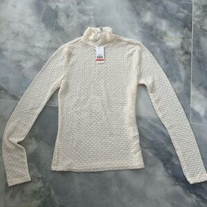 Brand new DKNY mock turtleneck.